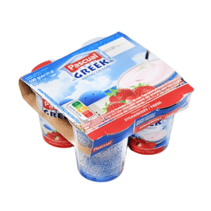 Pascual Greek Yogurt Strawberry (4pcs) 125g