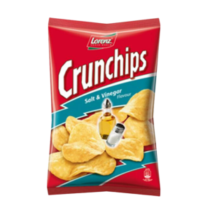 Lorenz Crunchips Salt and Vinegar 100g