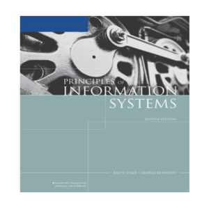 Principles of Information Systems 8th Edition
