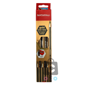 Nataraj Gold Pencil HB (12pcs)
