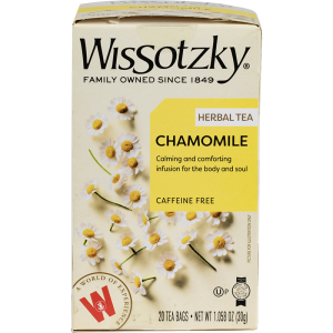 Tea Herbal Chamomile 20’S Wissotzky