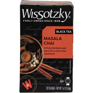 Tea Chai Masala 20’S Wissotzky