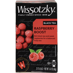 Tea Fruit Raspberry 20’S Wissotzky