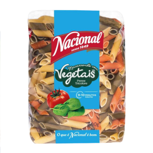 Nacional Vegetais Penne Pasta 500g
