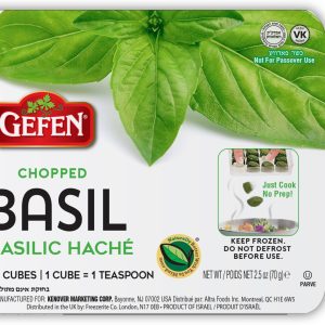 Cubes Basil Chopped 2.5Oz Gefen (P)