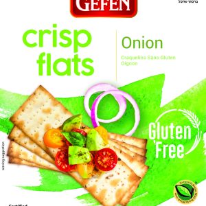 Crackers Flats Onion 5.3Oz Gefen (P)
