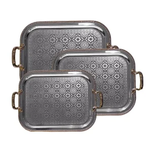 GOLDEN Tray 3 PC SET