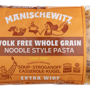 Noodles Whole Grain Yolk Free Extra Wide 12Oz Mani