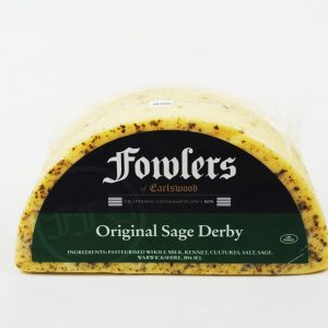 Fowlers Sage Derby – MLFC Retail Pack 10 x 150g Approx
