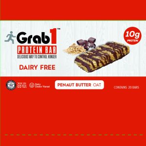 Protein Bar Peanut Butter & Oat 20Ct 1.75Oz Grab1