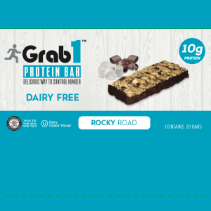 Protein Bar Rocky Road 20Ct 1.75Oz Grab1