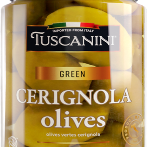 Olives Green Cerignola 10.6Oz Tuscanini (P)