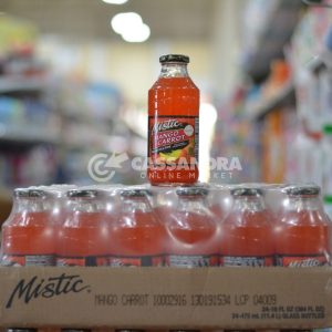 Mistic Orange Carrot 24-16 FL OZ (384 FL OZ) Pastic Bottles