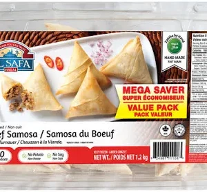 AL SAFA Beef Samosa (Hand Made FP) 40 PCS