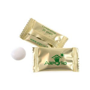 Promotional Branded Flow Wrapped Mentos Chewy Mints