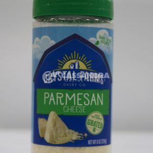 Crystal Farms Parmesan Cheese Grated 8 Oz