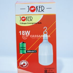 Joker T-Shape Emergency Bulb 18 W up to 8 hours
