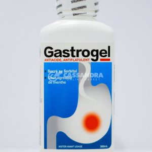 Gastrogel Antiacide, Antiflatulent Sucre auu Sorbitol Gout agreable de menthe 360 mL