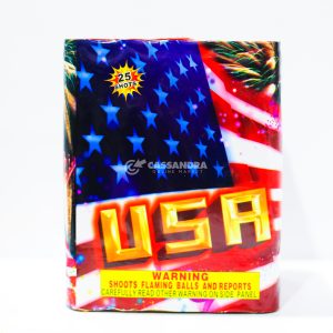 USA 25 SHOTS FIREWORKS