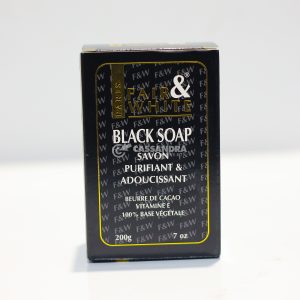 F & W Fair And White Black Soap 200g 7 Oz