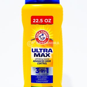 Ultra Max 3-in-1 Body Wash / Shampoo / Conditioner   22.5 fl Oz (665ml) 