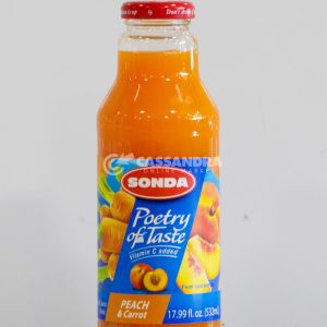 Sonda Poetry of Taste Peach Carrot 17.99 fl oz. 532ml