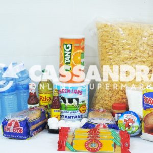 Deluxe Group Breakfast with Spaghetti + Tang Drink Mix