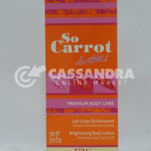 SO CARROT PREMIUM BODY CARE BRIGHTENING BODY LOTION  500ML 17.6 OZ