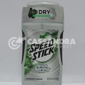 SPEED STICK DEODORANT IRISH SPRING 2.7 OZ  76G