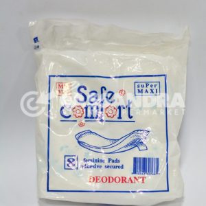Safe Comfort Deodorant Super Maxi 8 Feminine Pads