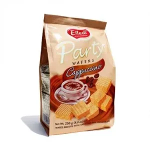 Elledi Party Wafers Cappuccino