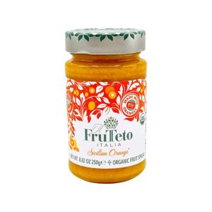 Frutteto Italia Organic Sicilian Orange+ Marmalade with Ginger & Turmeric Jam 215g