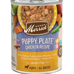 Merrick Classic Grain Free Puppy Plate Chicken Recipe for Puppies - 12.7oz
