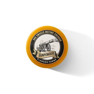 Clawson Farms Oak Smoked Mature Cheddar 200g (Gunpowder)