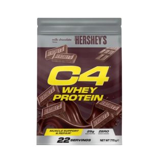 Cellucor C4 Whey Protein Powder Hershey’s Milk Chocolate Flavor