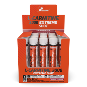 L-Carnitine 3000 Extreme Shot Cherry, (20 AMP)