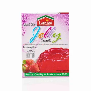 LAZIZA Jelly Crystals STRAWBERRY 85 gm