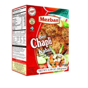 MEZBAN Beef Chapli Kabab 340 gm