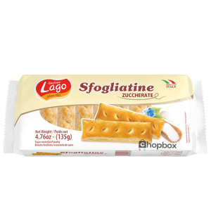 SUGERED PUFF PASTRY BISCUITS  135g