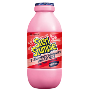 Steri Stumpie Sterilized Strawberry Flavoured Low Fat Milk 350ml