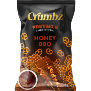 Crumbz Pretzels Honey Bbq Flavor 50g