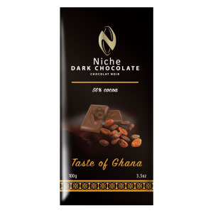 Niche 56% Dark Chocolate Bar 90g (10pcs)