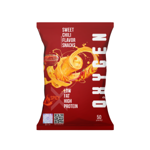 Oxygen High Protein Snacks Sweet Chili Flavor (50g)