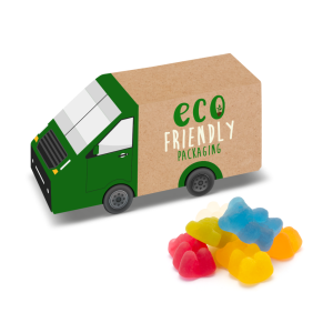 Promotional Branded Sweet Eco Van Box – Vegan Bears