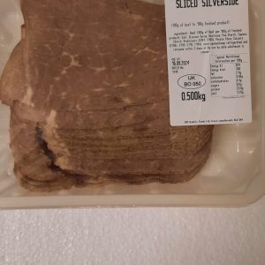 Cooked Sliced Beef 500g