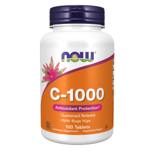 Now Vitamin C-1000 Sustained Release Tablets