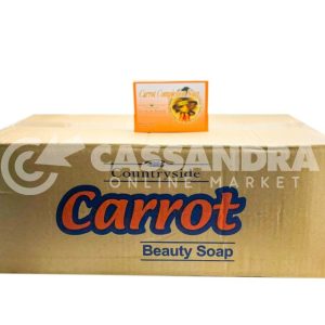 Case of Carrot Complexion Soap 4.4 oz/ Savon Carotte Complexion X 48