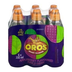 Apple Berry Oros 300ml Pack of 6