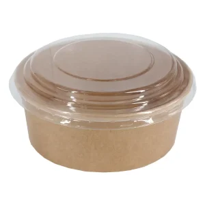 Salad Kraft Bowl 768ml & Lid Pack of 5