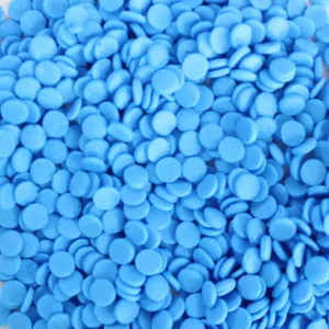 Blue Round Confetti